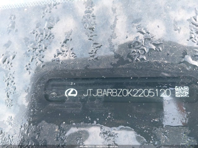 Aukcja sprzedaży 2019 Lexus Nx 300, vin: JTJBARBZ0K2205120, numer aukcji: 44875113