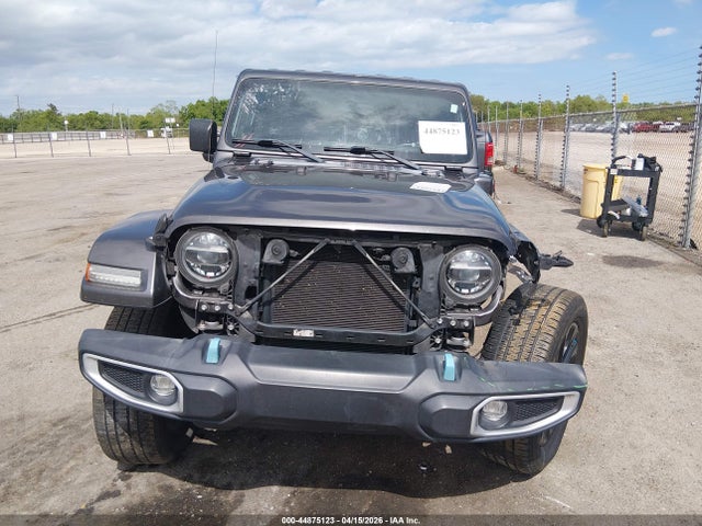 Продажа на аукционе авто 2021 Jeep Wrangler 4xe Unlimited Sahara 4x4, vin: 1C4JJXP6XMW716511, номер лота: 44875123