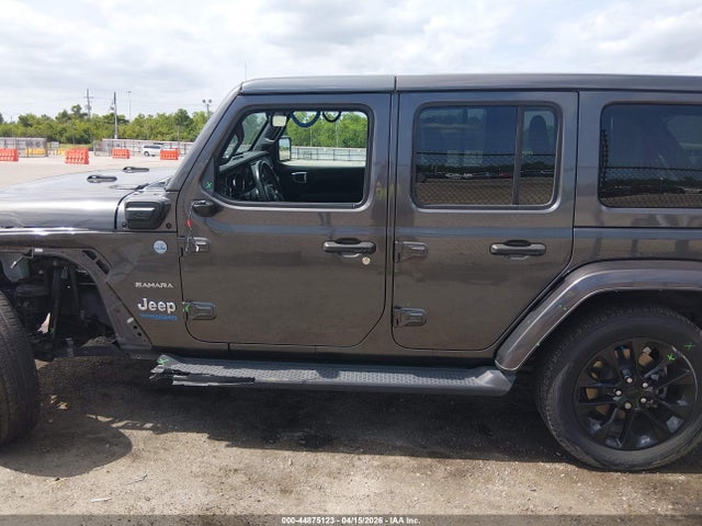 Продажа на аукционе авто 2021 Jeep Wrangler 4xe Unlimited Sahara 4x4, vin: 1C4JJXP6XMW716511, номер лота: 44875123