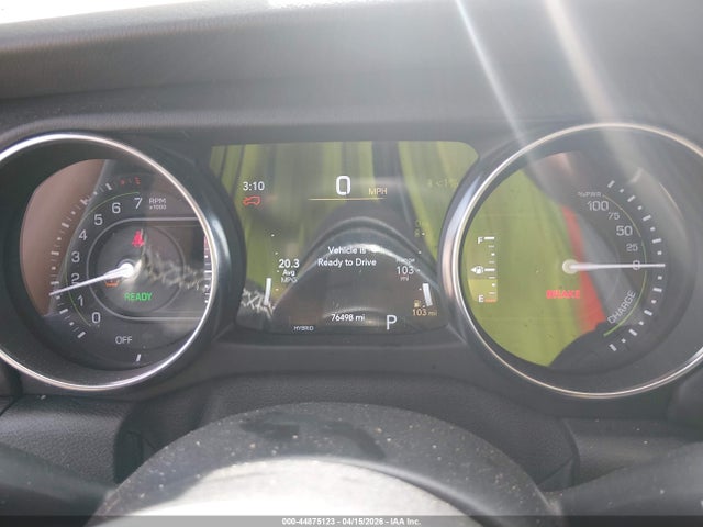 Продажа на аукционе авто 2021 Jeep Wrangler 4xe Unlimited Sahara 4x4, vin: 1C4JJXP6XMW716511, номер лота: 44875123