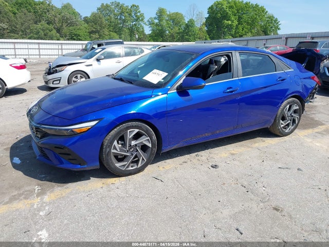 2025 Hyundai Elantra Limited მანქანა იყიდება აუქციონზე, vin: KMHLP4DG5SU872351, აუქციონის ნომერი: 44875171