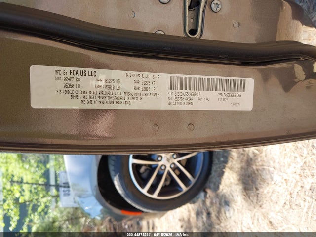 Aukcja sprzedaży 2019 Dodge Charger Sxt Awd, vin: 2C3CDXJG5KH668417, numer aukcji: 44875211