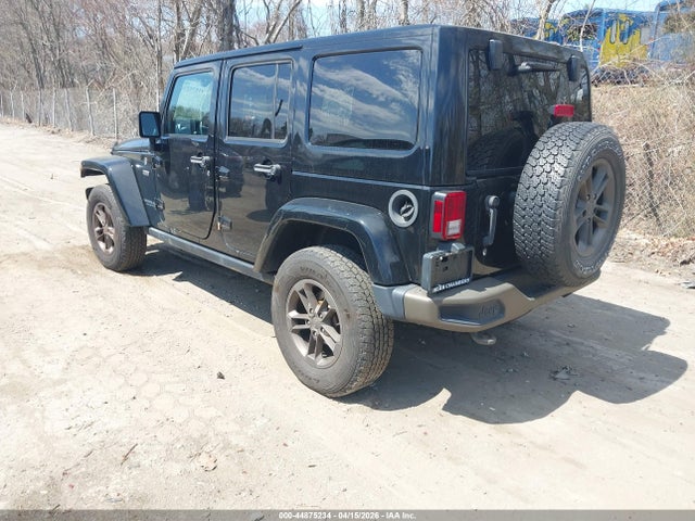 2016 Jeep Wrangler Unlimited 75th Anniversary მანქანა იყიდება აუქციონზე, vin: 1C4BJWEG5GL251216, აუქციონის ნომერი: 44875234