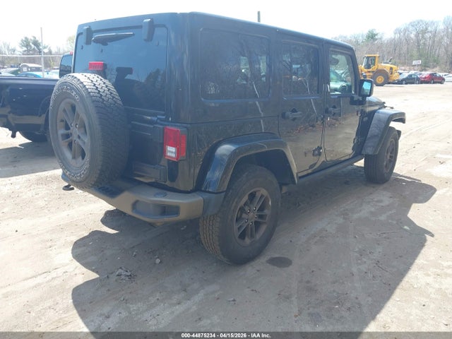 2016 Jeep Wrangler Unlimited 75th Anniversary მანქანა იყიდება აუქციონზე, vin: 1C4BJWEG5GL251216, აუქციონის ნომერი: 44875234