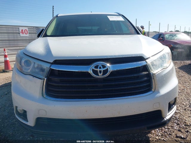 44875266 :رقم المزاد ، 5TDKKRFH7GS126660 vin ، 2016 Toyota Highlander Xle V6 مزاد بيع