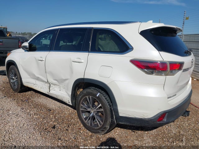 44875266 :رقم المزاد ، 5TDKKRFH7GS126660 vin ، 2016 Toyota Highlander Xle V6 مزاد بيع