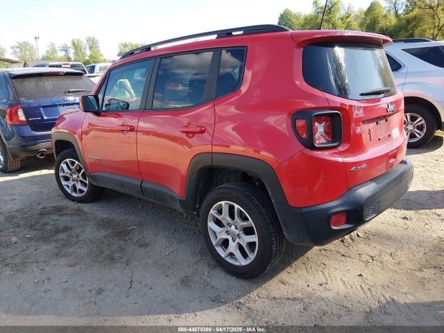 Продаж на аукціоні авто 2018 Jeep Renegade Latitude 4x4, vin: ZACCJBBB4JPH89057, номер лоту: 44875380