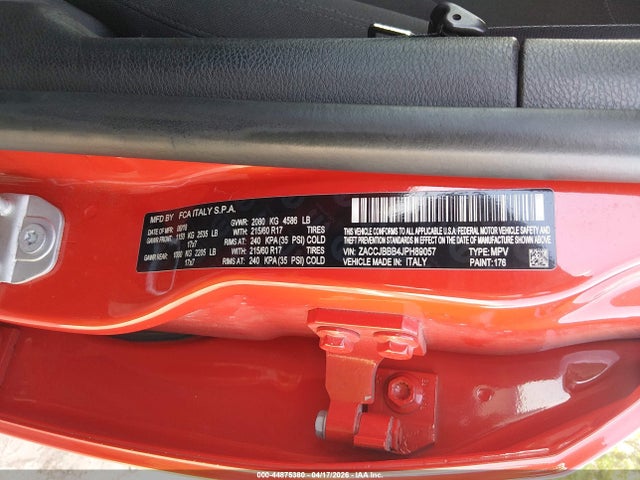 Продаж на аукціоні авто 2018 Jeep Renegade Latitude 4x4, vin: ZACCJBBB4JPH89057, номер лоту: 44875380