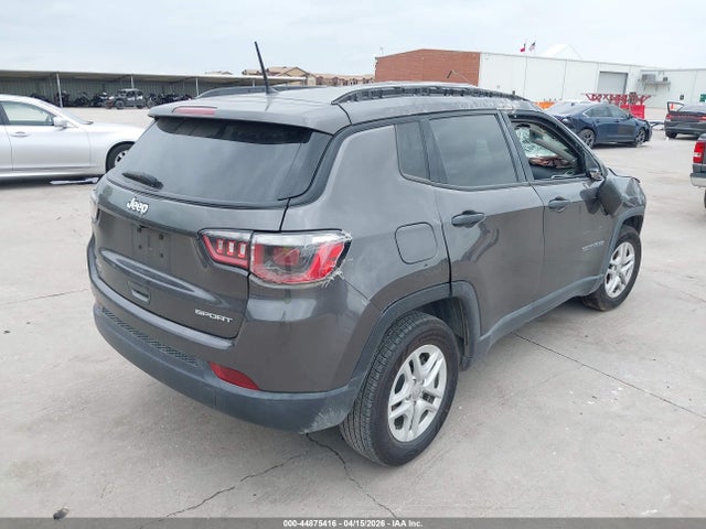 Продажа на аукционе авто 2018 Jeep Compass Sport Fwd, vin: 3C4NJCAB3JT204414, номер лота: 44875416