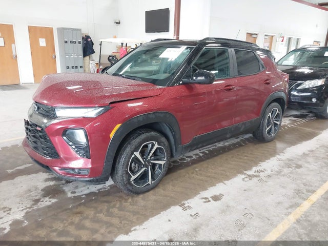 Aukcja sprzedaży 2023 Chevrolet Trailblazer Awd Rs, vin: KL79MUSL1PB026127, numer aukcji: 44875431