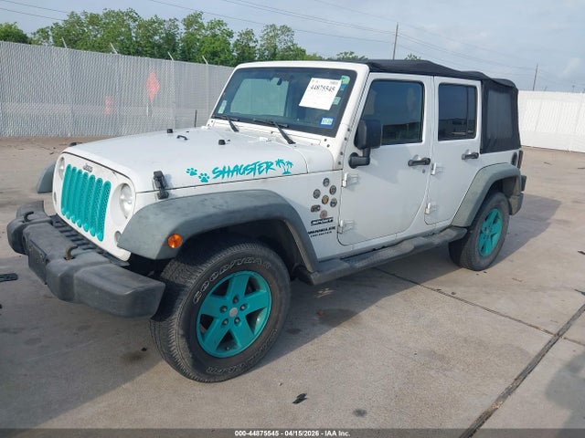Aukcja sprzedaży 2015 Jeep Wrangler Unlimited Sport, vin: 1C4BJWDG8FL730181, numer aukcji: 44875545