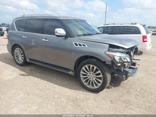 2016 Infiniti Qx80 მანქანა იყიდება აუქციონზე, vin: JN8AZ2NE0G9126427, აუქციონის ნომერი: 44875634