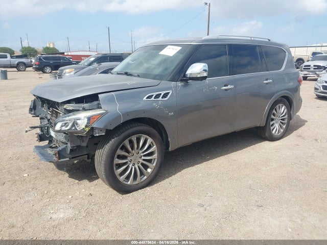 2016 Infiniti Qx80 მანქანა იყიდება აუქციონზე, vin: JN8AZ2NE0G9126427, აუქციონის ნომერი: 44875634