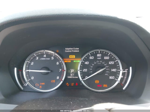 44875735 :رقم المزاد ، 5J8YD4H34HL000611 vin ، 2017 Acura Mdx مزاد بيع