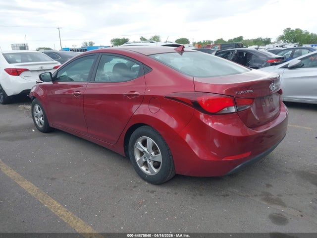 Продаж на аукціоні авто 2015 Hyundai Elantra Se, vin: 5NPDH4AE1FH614627, номер лоту: 44875840