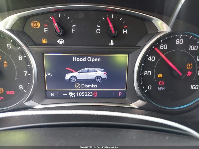 44875912 :رقم المزاد ، 3GNAXKEV4NL242307 vin ، 2022 Chevrolet Equinox Fwd Lt مزاد بيع