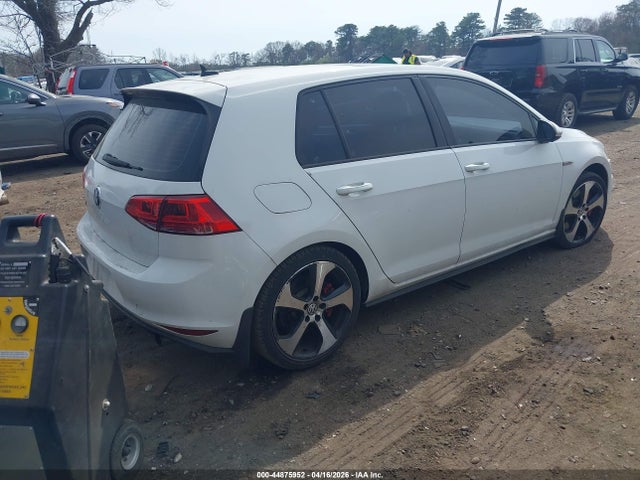 Продаж на аукціоні авто 2016 Volkswagen Golf Gti Autobahn W/performance Package 4-door, vin: 3VW447AU4GM043339, номер лоту: 44875952