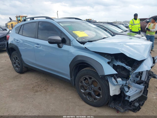 2022 Subaru Crosstrek Sport მანქანა იყიდება აუქციონზე, vin: JF2GTHSC6NH214433, აუქციონის ნომერი: 44875970