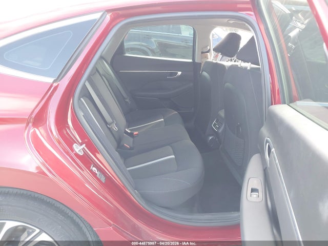 KMHL24JJ7PA060654 Hyundai Sonata Hybrid Blue