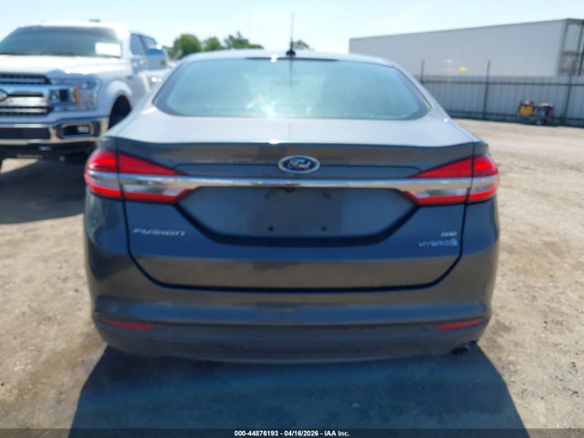 3FA6P0LU0HR356258 Ford Fusion Hybrid Se