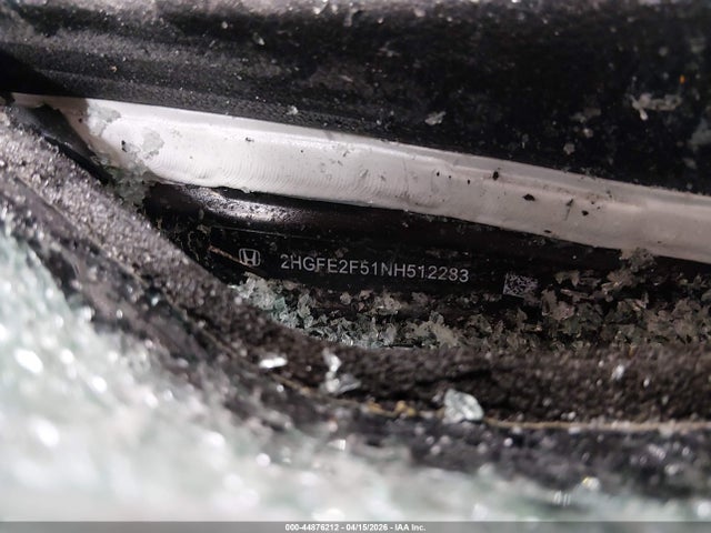 2HGFE2F51NH512283 Honda Civic Sport