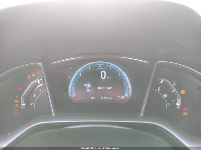 2016 Honda Civic Ex მანქანა იყიდება აუქციონზე, vin: 2HGFC2F72GH572132, აუქციონის ნომერი: 44876222