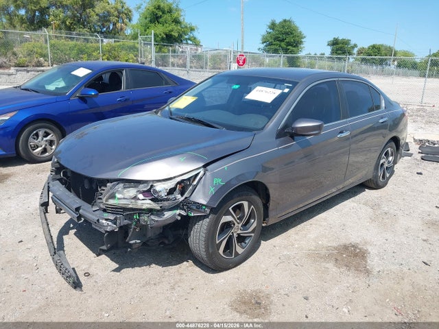 Продажа на аукционе авто 2017 Honda Accord Lx, vin: 1HGCR2F3XHA295695, номер лота: 44876228