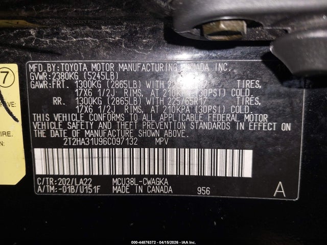 2006 LEXUS RX 330 2T2HA31U96C097132 Photo 8