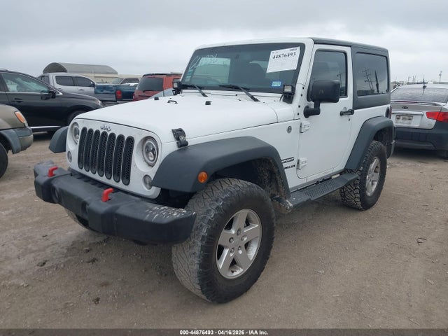 2015 Jeep Wrangler Sport მანქანა იყიდება აუქციონზე, vin: 1C4GJWAG2FL661336, აუქციონის ნომერი: 44876493