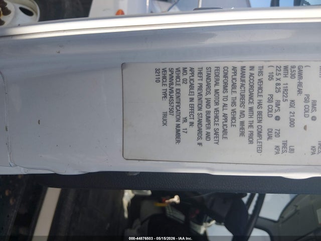 2018 Hino 268/338 მანქანა იყიდება აუქციონზე, vin: 5PVNV8JV9J4S57507, აუქციონის ნომერი: 44876503