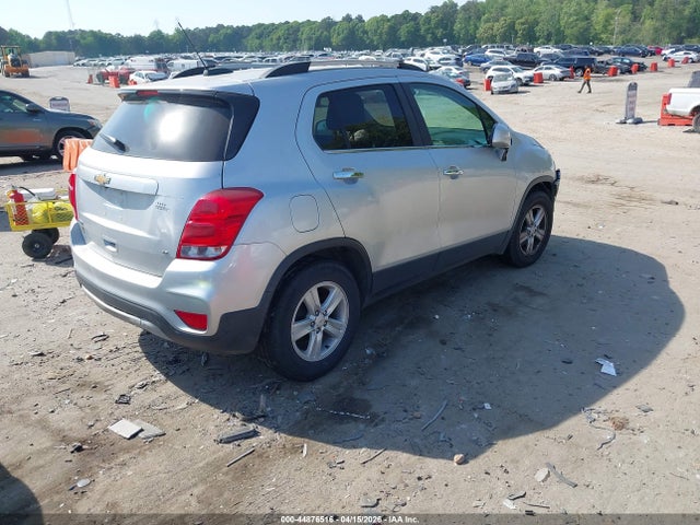 2018 Chevrolet Trax Lt მანქანა იყიდება აუქციონზე, vin: KL7CJLSB8JB599615, აუქციონის ნომერი: 44876516