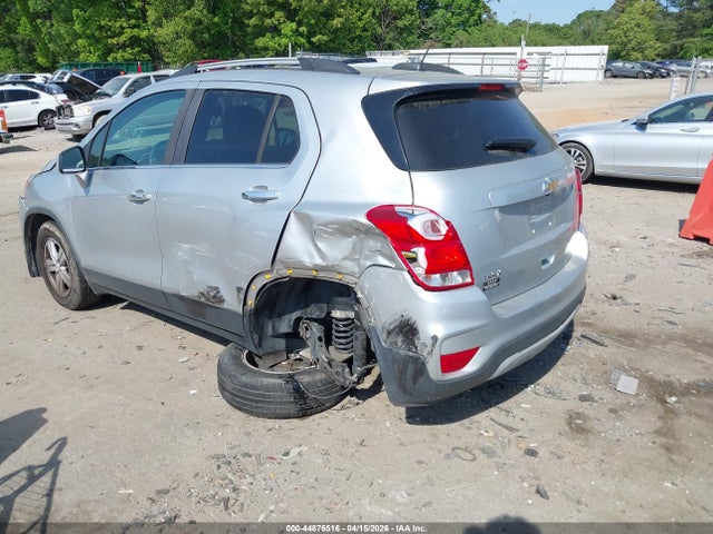 2018 Chevrolet Trax Lt მანქანა იყიდება აუქციონზე, vin: KL7CJLSB8JB599615, აუქციონის ნომერი: 44876516