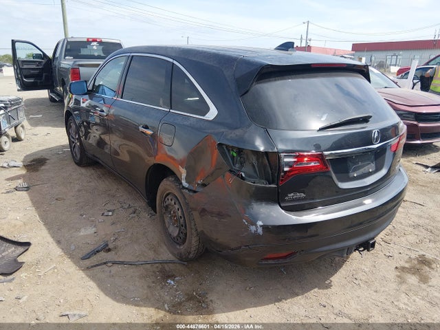 Aukcja sprzedaży 2016 Acura Mdx Technology   Entertainment Packages/technology, Entertainment   Acurawatch Plus Packages, vin: 5FRYD4H63GB016842, numer aukcji: 44876601
