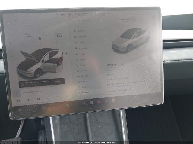 Auction sale of the 2026 Tesla Model Y All-wheel Drive/long Range Launch Series/premium All-wheel Drive, vin: 7SAYGDEE4TF350525, lot number: 44876612