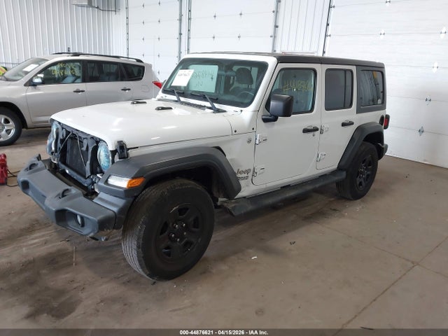 2018 Jeep Wrangler Unlimited Sport S 4x4 მანქანა იყიდება აუქციონზე, vin: 1C4HJXDG4JW128028, აუქციონის ნომერი: 44876621