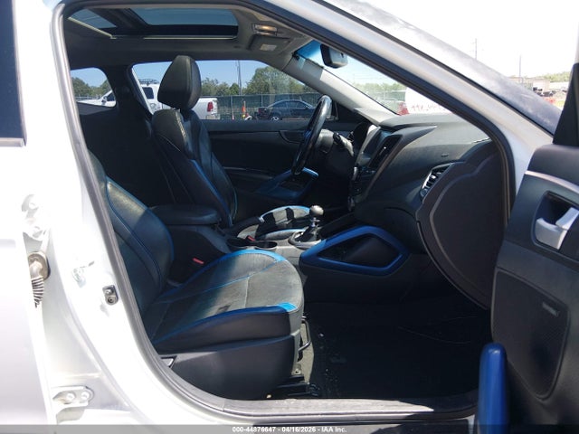 Aukcja sprzedaży 2014 Hyundai Veloster Turbo W/blue, vin: KMHTC6AE1EU195359, numer aukcji: 44876647