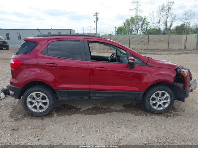 44876721 :رقم المزاد ، MAJ6S3GL6NC465576 vin ، 2022 Ford Ecosport Se مزاد بيع