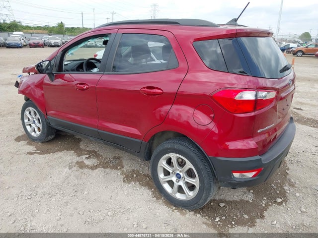 44876721 :رقم المزاد ، MAJ6S3GL6NC465576 vin ، 2022 Ford Ecosport Se مزاد بيع