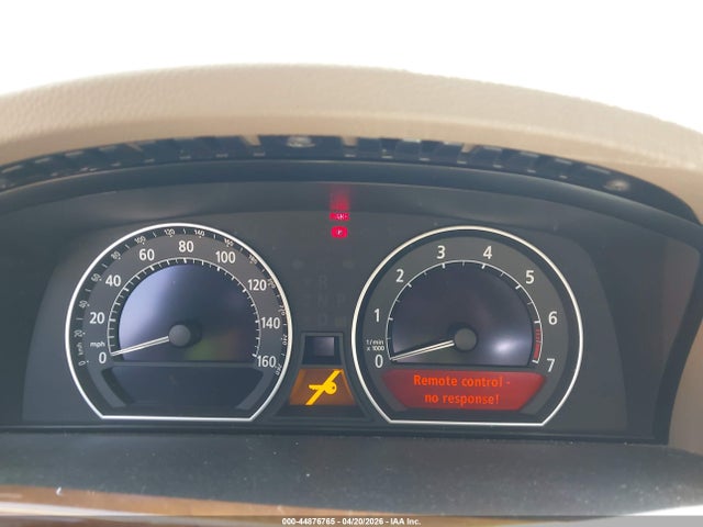 Aukcja sprzedaży 2008 Bmw 750li, vin: WBAHN83558DT84207, numer aukcji: 44876765