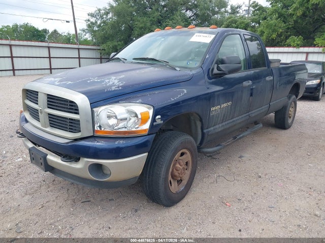 44876825 :رقم المزاد ، 3D7KS28C86G210109 vin ، 2006 Dodge Ram 2500 Slt/sport مزاد بيع