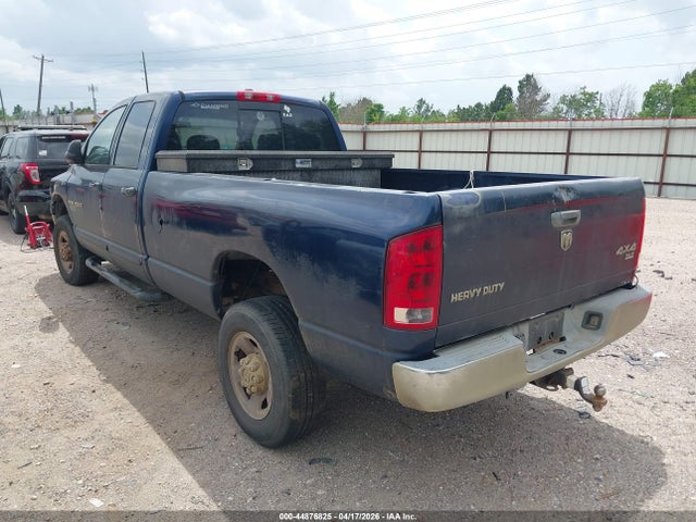 44876825 :رقم المزاد ، 3D7KS28C86G210109 vin ، 2006 Dodge Ram 2500 Slt/sport مزاد بيع