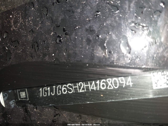 Продаж на аукціоні авто 2017 Chevrolet Sonic Lt Auto, vin: 1G1JG6SH2H4168094, номер лоту: 44876855