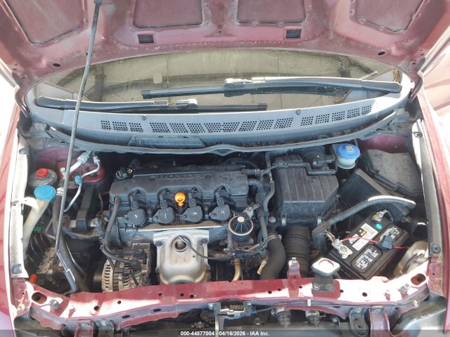 2006 Honda Civic Lx მანქანა იყიდება აუქციონზე, vin: 1HGFA16586L033076, აუქციონის ნომერი: 44877004
