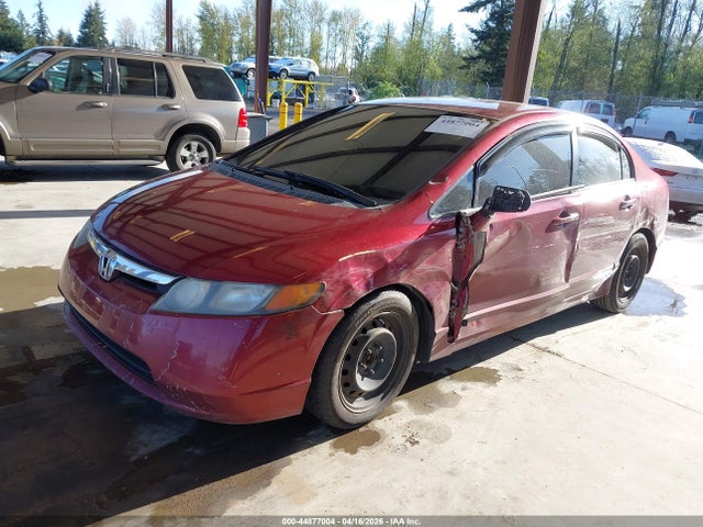 2006 Honda Civic Lx მანქანა იყიდება აუქციონზე, vin: 1HGFA16586L033076, აუქციონის ნომერი: 44877004