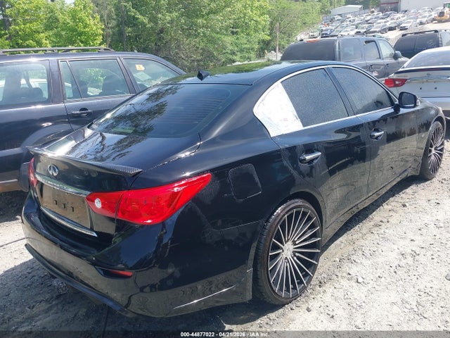 2015 Infiniti Q50 მანქანა იყიდება აუქციონზე, vin: JN1BV7AR8FM412137, აუქციონის ნომერი: 44877022