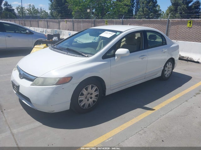 44877092 :رقم المزاد ، 1HGFA465X7L000261 vin ، 2007 Honda Civic Gx مزاد بيع