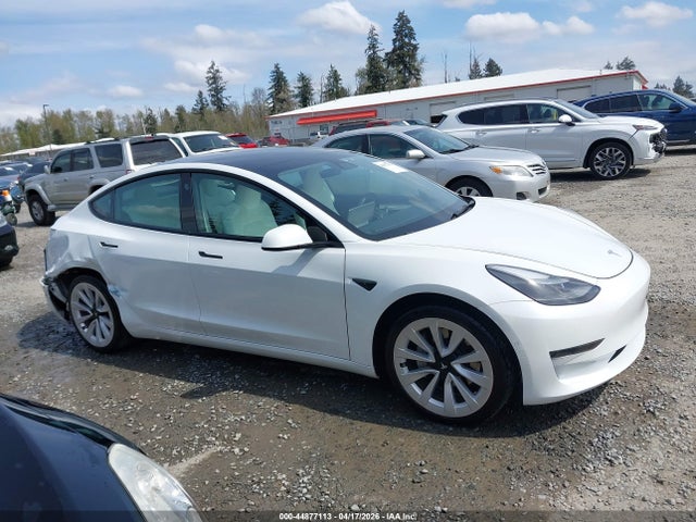 Aukcja sprzedaży 2022 Tesla Model 3 Long Range Dual Motor All-wheel Drive, vin: 5YJ3E1EBXNF253821, numer aukcji: 44877113