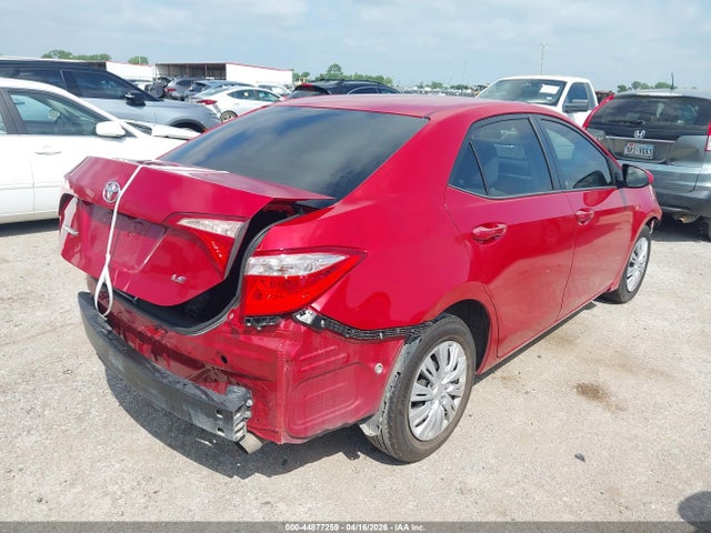 Продажа на аукционе авто 2017 Toyota Corolla Le, vin: 5YFBURHE0HP569529, номер лота: 44877259
