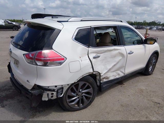 2016 Nissan Rogue Sl მანქანა იყიდება აუქციონზე, vin: 5N1AT2MTXGC753132, აუქციონის ნომერი: 44877400