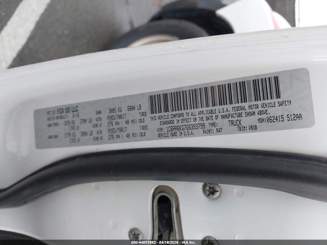 2016 RAM 1500 1C6RR6KG7GS393799 Photo 8